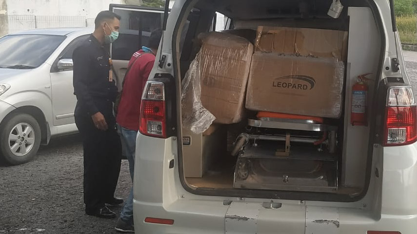 2.000 APD Bantuan BNPB Didistribusikan ke Rumah Sakit Rujukan di Babel