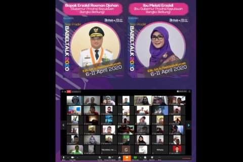 BabelTalk, Ajang Learning From Home Ala Masyarakat Bangka Belitung, Turut Serta Gubernur dan Istrinya