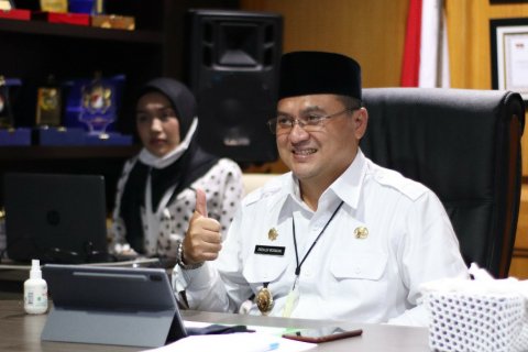 Gubernur Erzaldi Minta PHRI Babel Susun SOP Protokol Kesehatan Covid-19