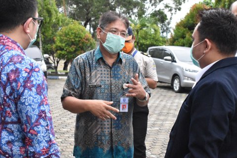 National Hospital Survei Test Swab Covid-19 Mandiri di Bangka Belitung