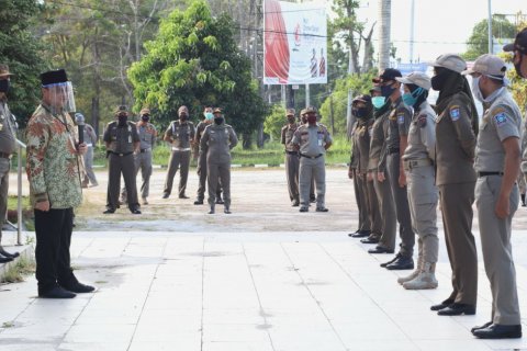 Satpol PP Akan Rutin Lakukan Patroli Untuk Tegakkan Disiplin Penerapan Protokol Covid-19