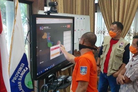Wagub Babel Dukung Peningkatan Fasilitas Puskodalops Gugus Tugas Covid-19