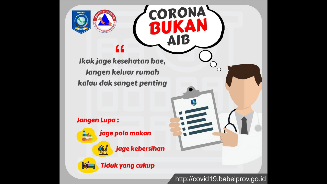 COVID-19 Bukan Aib, Tidak Boleh Ada Pengucilan