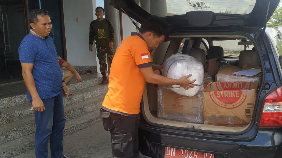 Dinkes Bangka Selatan Kembali Terima APD dari Gugus Tugas Covid-19 Babel