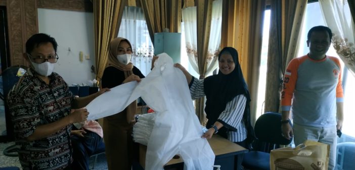 Gerak Cepat, DPD Perwira Bantu 26 APD untuk RS Rujukan Covid-19 di Babel