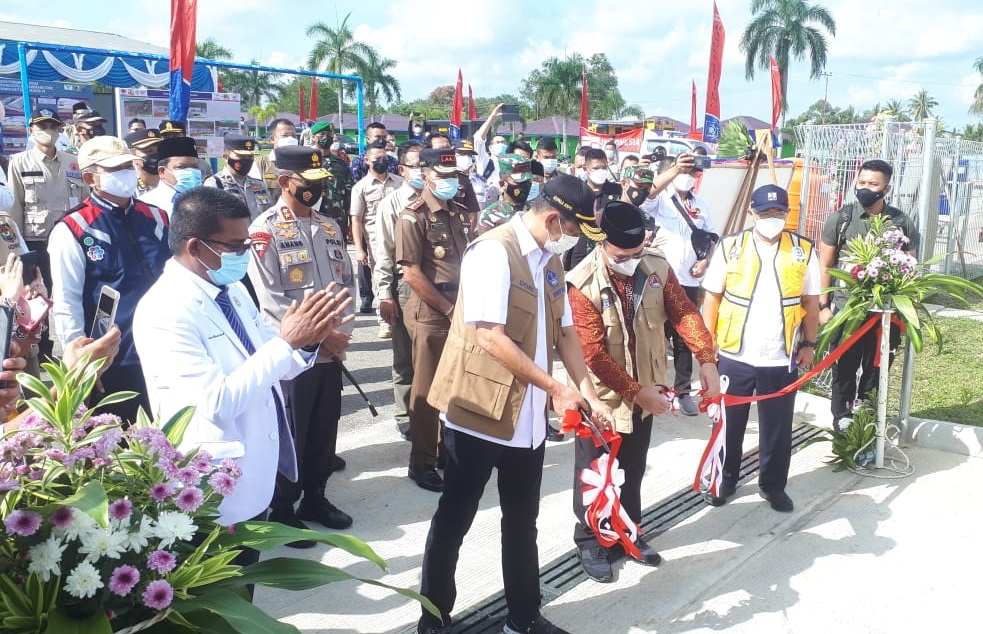 MIKRON ANTUSIAS SAMBUT BEROPERASINYA RUMAH SAKIT INFEKSI DAN KARANTINA COVID-19