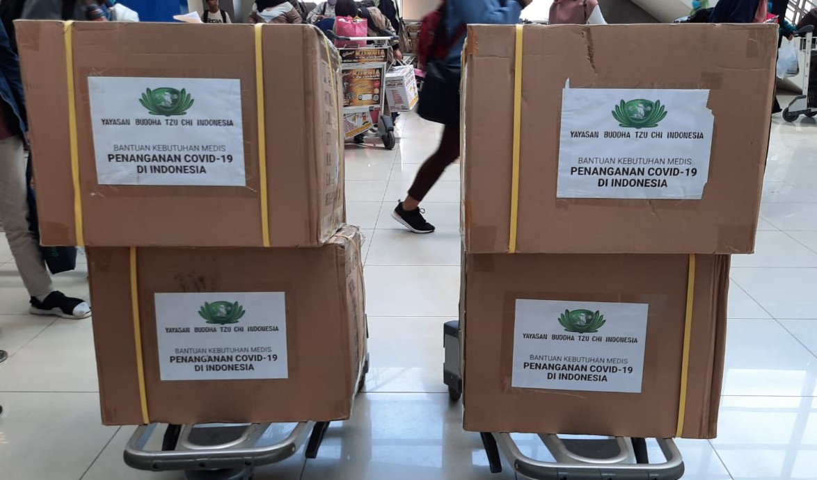 Rapid Test Bantuan Yayasan Buddha Tzu Chi Indonesia Didistribusikan ke Seluruh Dinas Kesehatan se-Babel